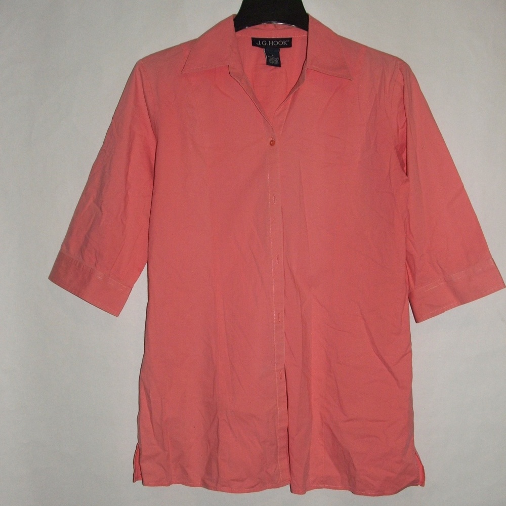 J. G. Hook Women Shirt EUC